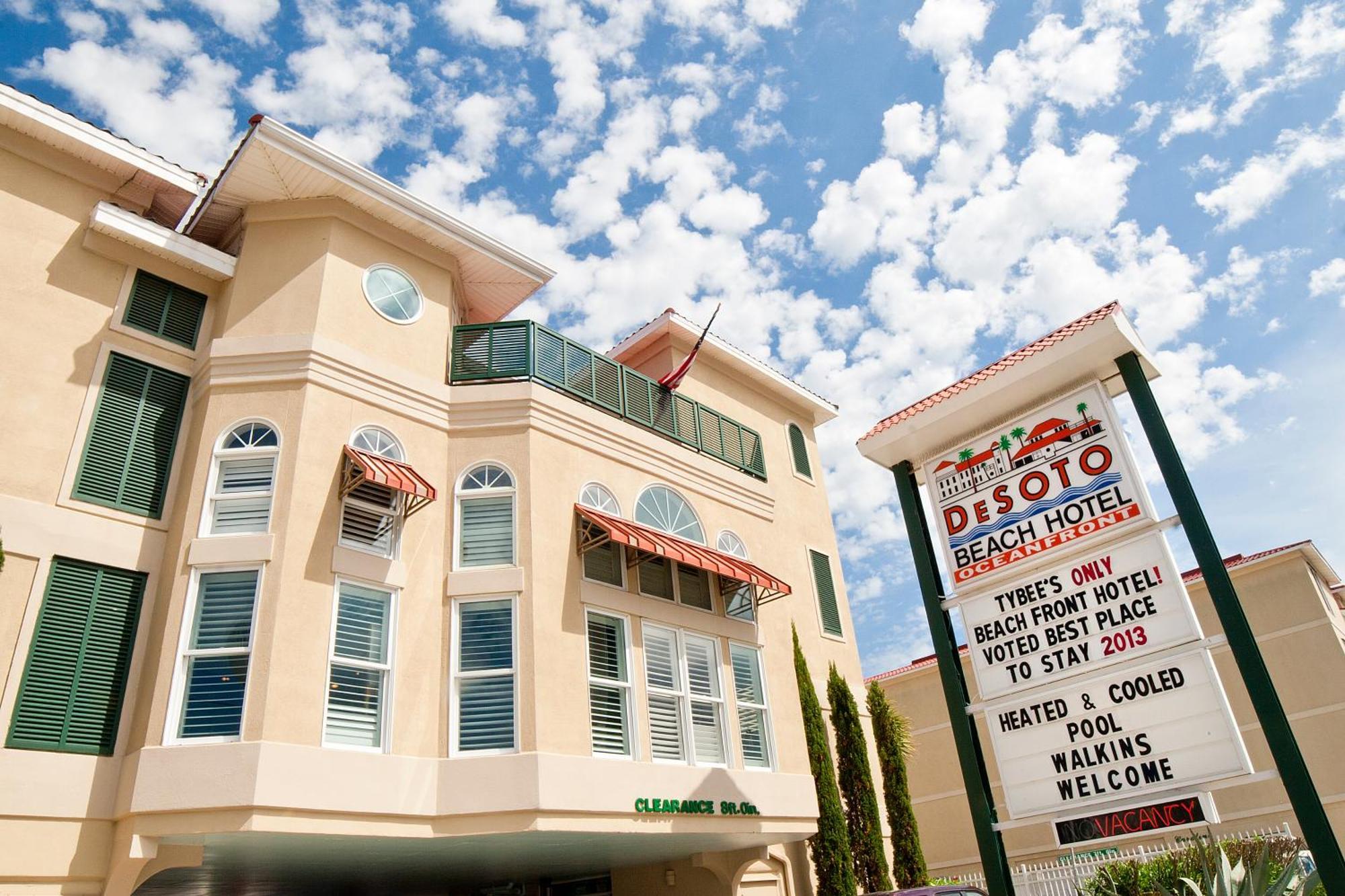 Desoto Beach Hotel Tybee Island Exterior photo