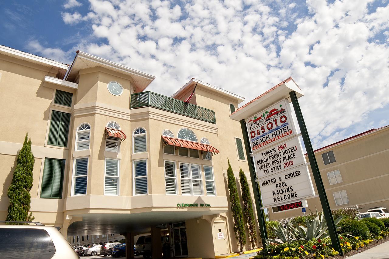 Desoto Beach Hotel Tybee Island Exterior photo